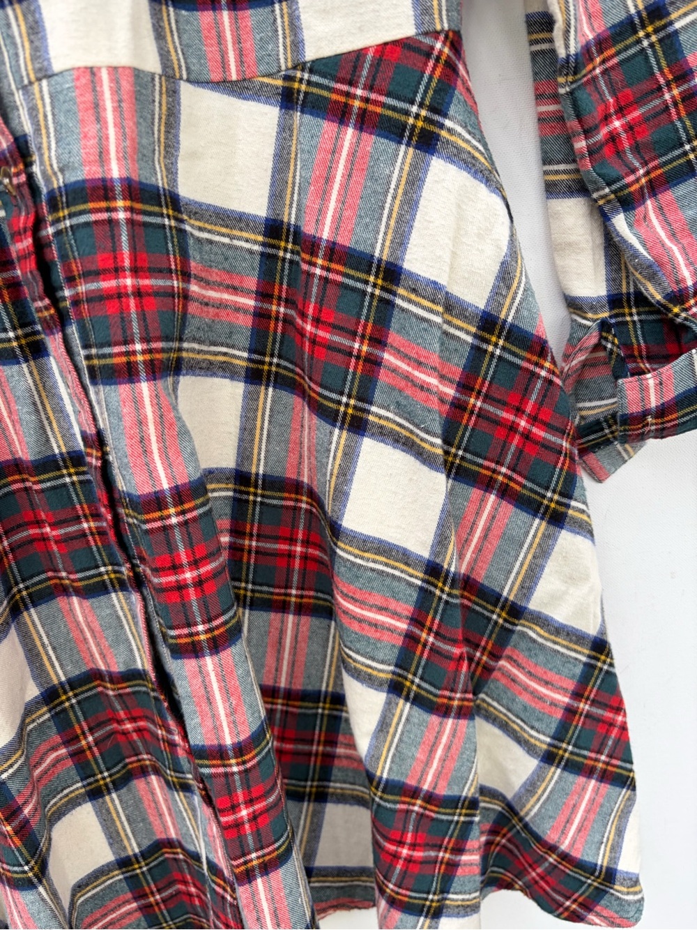 Kiel James Patrick Flannel Shirtdress - Picture 2 of 6